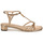 Pantofi Femei Sandale Lauren Ralph Lauren FALLON-SANDALS-FLAT SANDAL Auriu