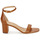 Pantofi Femei Sandale Lauren Ralph Lauren LOGAN-SANDALS-HEEL SANDAL Coniac