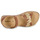 Pantofi Fete Sandale Kickers BETTYS Camel / Auriu