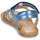Pantofi Fete Sandale Kickers DIAMANTO Albastru / Metal / Multicolor