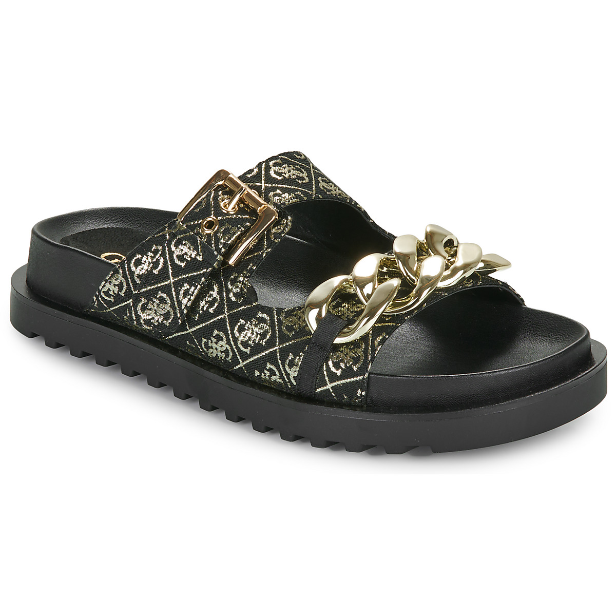 Pantofi Femei Papuci de vară Guess FATEMA Negru