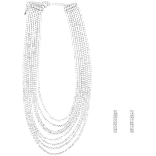 Ceasuri & Bijuterii Femei Seturi de bijuterii La Modeuse 68273_P158999 Argintiu