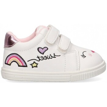 Pantofi Fete Sneakers Luna Kids 71817 Alb