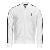 Îmbracaminte Bărbați Bluze îmbrăcăminte sport  Polo Ralph Lauren BOMBER AVEC BANDES Alb / Negru