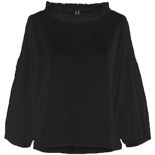 Îmbracaminte Femei Topuri și Bluze Wendy Trendy Top 221153 - Black Negru