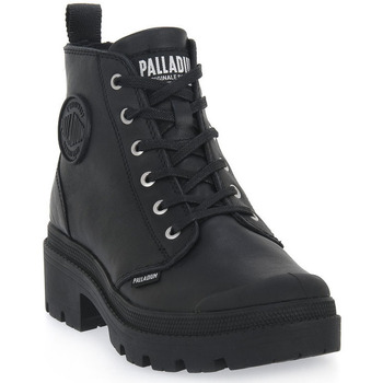 Pantofi Femei Ghete Palladium PALLABASE LTH BLACK Negru