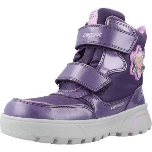 Pantofi Fete Cizme Geox J SVEGGEN GIRL B ABX A violet