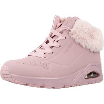 Pantofi Fete Cizme Skechers UNO-FALL AIR roz
