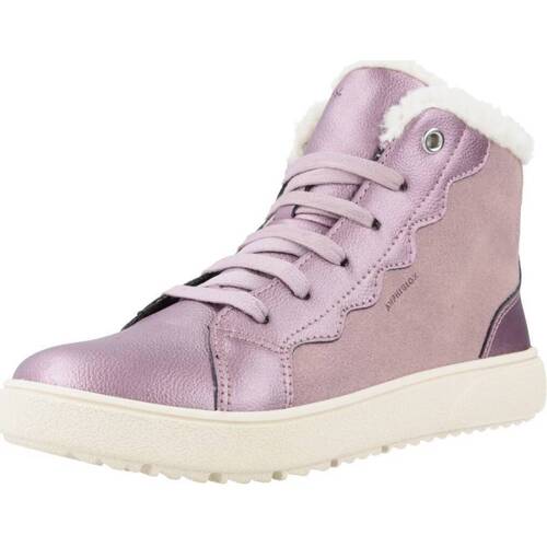 Pantofi Fete Cizme Geox J THELEVEN G. violet