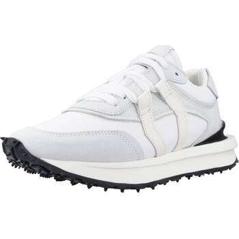 Pantofi Sneakers Mikakus 018 WHITE LEATHER Alb