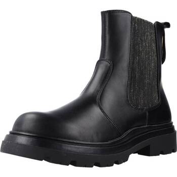 Pantofi Fete Cizme Asso AG15701 Negru