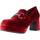 Pantofi Femei Mocasini Noa Harmon 9539N roșu