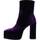 Pantofi Femei Botine Noa Harmon 9585N violet