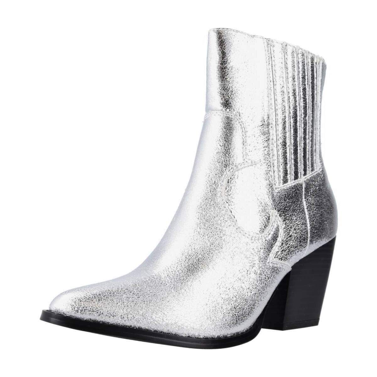 Pantofi Femei Botine La Strada 1914341S Argintiu