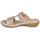 Pantofi Femei Papuci de vară Rieker  Auriu / Multicolor