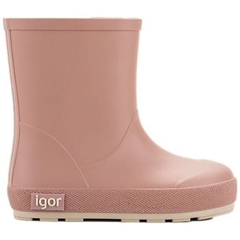 Pantofi Copii Cizme IGOR Baby Boots Yogi DK Barefoot - Rosa roz