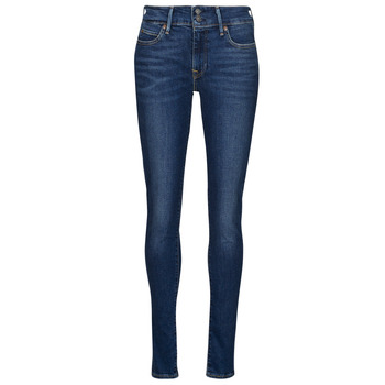 Îmbracaminte Femei Jeans skinny Levi's 711 DOUBLE BUTTON Blue / Wave / Dark