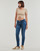 Îmbracaminte Femei Jeans skinny Levi's 711 DOUBLE BUTTON Albastru