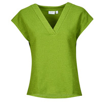 Îmbracaminte Femei Topuri și Bluze Vila VIAMY Verde