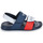 Pantofi Băieți Sandale Tommy Hilfiger JOEL Albastru / Alb / Roșu