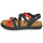 Pantofi Femei Sandale Art RHODES Negru / Roșu