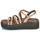 Pantofi Femei Sandale Art BRIGHTON Roz / Metalizat