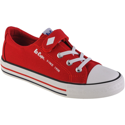 Pantofi Băieți Pantofi sport Casual Lee Cooper  roșu