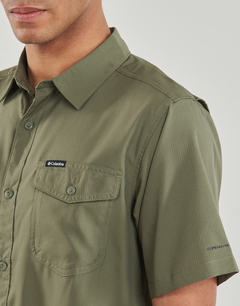 Columbia Utilizer II Solid Short Sleeve Shirt Verde