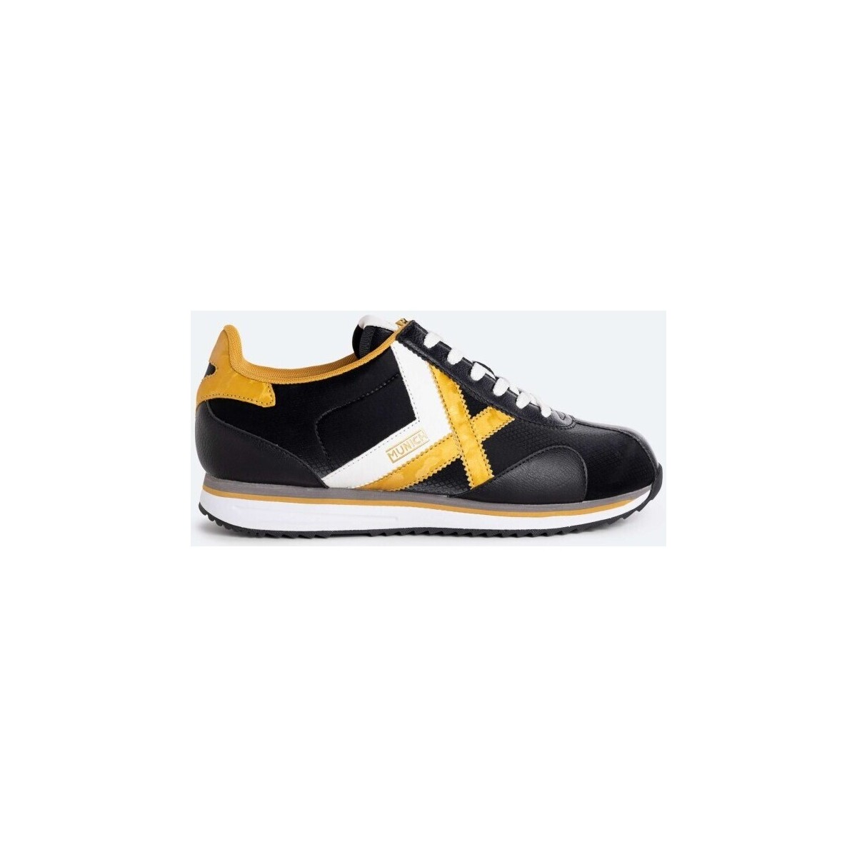 Pantofi Bărbați Pantofi Oxford
 Munich Clik 19 4172019 Beige Negru