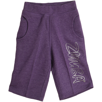 Îmbracaminte Femei Pantaloni trei sferturi Zumba Z2B00044-BERRY violet