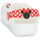 Pantofi Fete Saboti Crocs Disney Minnie Mouse Cls Clg T Alb / Roșu