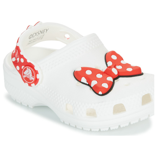 Pantofi Fete Saboti Crocs Disney Minnie Mouse Cls Clg K Alb / Roșu