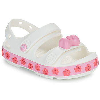 Pantofi Copii Sandale Crocs Crocband Cruiser Pet Sandal T Alb