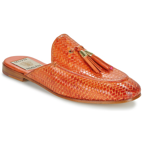 Pantofi Femei Papuci de vară Melvin & Hamilton SCARLETT 2 portocaliu