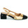 Pantofi Femei Pantofi cu toc Fericelli LEA Auriu / Negru