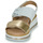 Pantofi Femei Sandale IgI&CO  Alb / Auriu