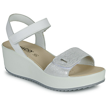 Pantofi Femei Sandale IgI&CO  Alb / Argintiu