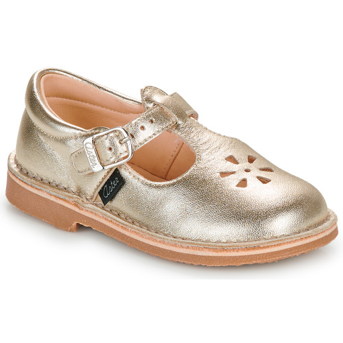 Pantofi Fete Sandale Aster DINGO-2 Auriu