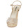 Pantofi Femei Sandale Menbur 24773 Auriu