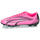 Pantofi Fete Fotbal Puma ULTRA PLAY FG/AG Jr Roz / Albă