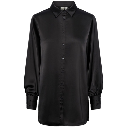 Îmbracaminte Femei Topuri și Bluze Y.a.s YAS Noos Pella Shirt L/S - Black Negru