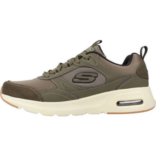 Pantofi Bărbați Sneakers Skechers SKECH-AIR COURT verde