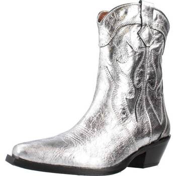 Pantofi Femei Botine Curiosite 2335C Argintiu