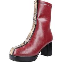 Pantofi Femei Botine Noa Harmon 9537N roșu