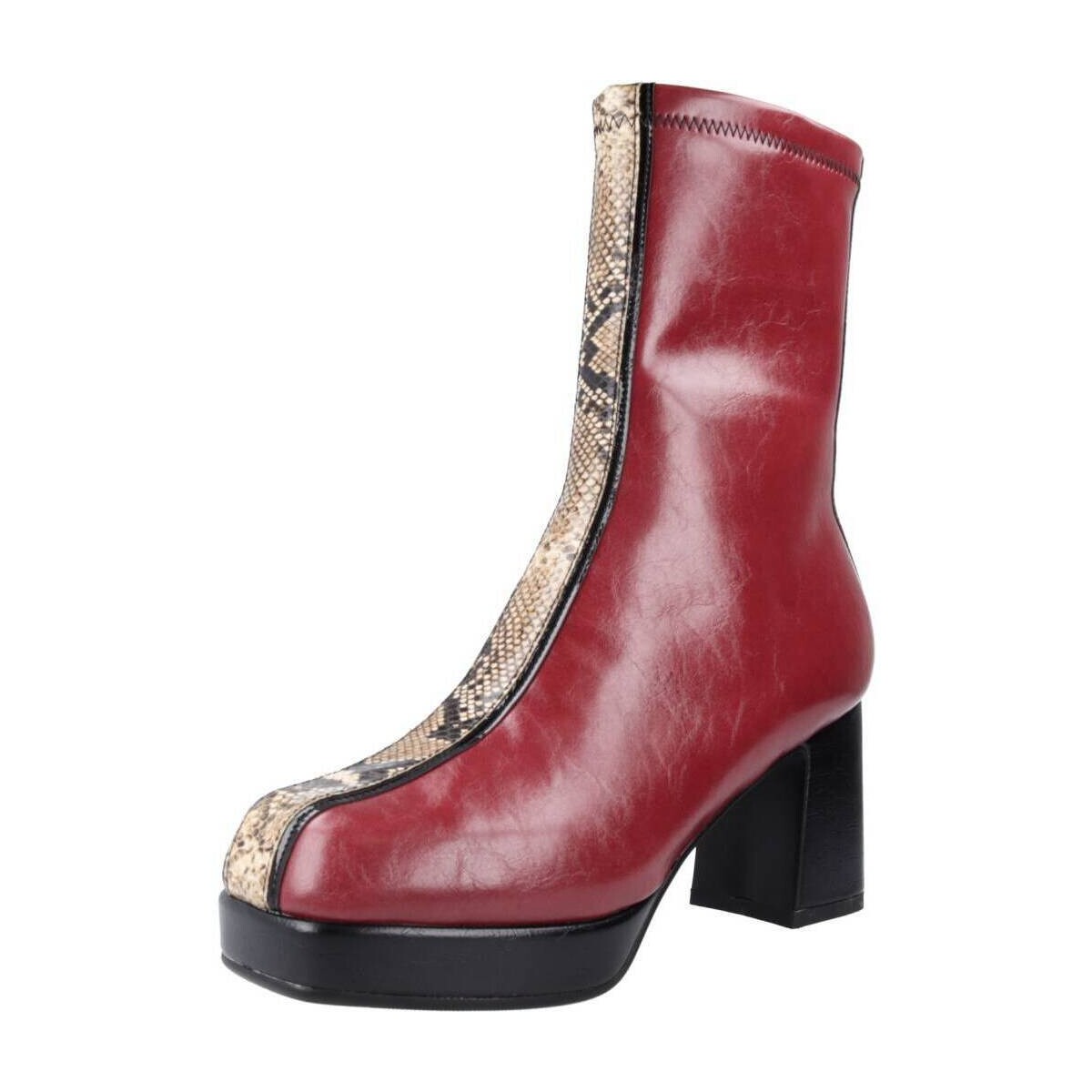 Pantofi Femei Botine Noa Harmon 9537N roșu