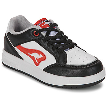 Pantofi Băieți Pantofi sport Casual Kangaroos K-CP Dallas Alb / Negru / Roșu