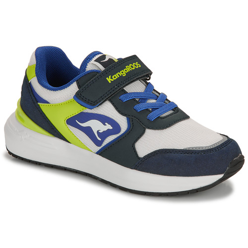 Pantofi Băieți Pantofi sport Casual Kangaroos K-Sneak Heat EV Albastru / Alb