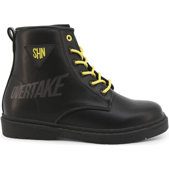 Pantofi Bărbați Cizme Shone D551-006 Black/Yellow Negru