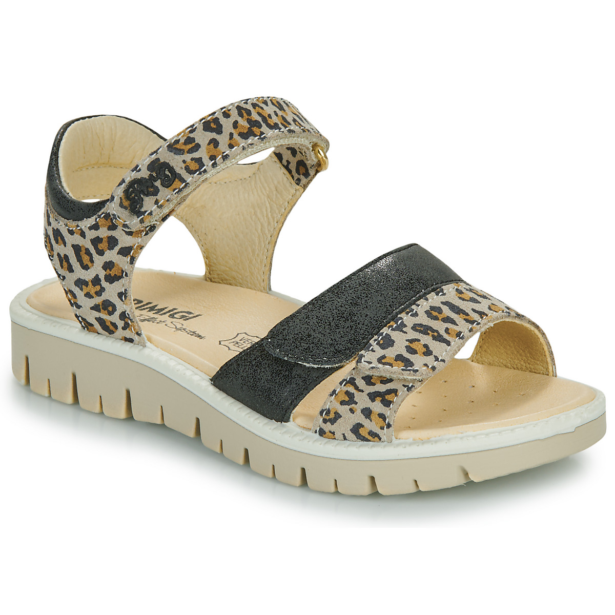 Pantofi Fete Sandale Primigi AXEL Negru / Leopard