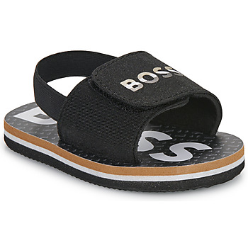 Pantofi Băieți Sandale BOSS ESSENTIEL J50889 Negru